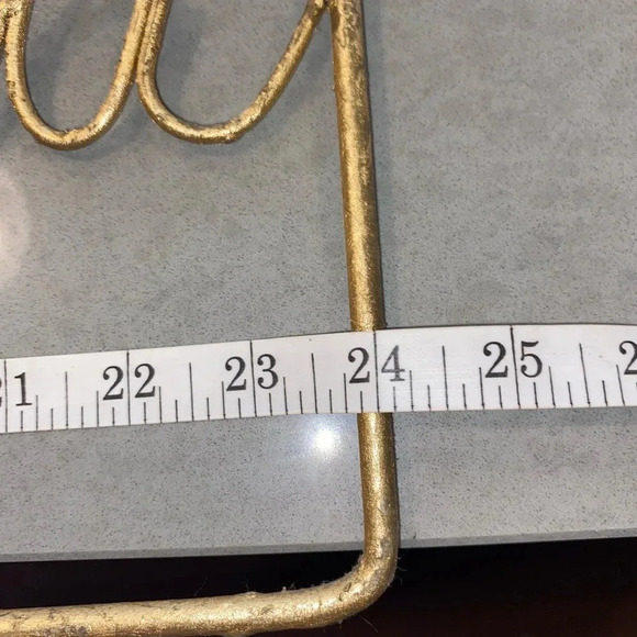 Gold metal california wall hanging - Picture 10 of 12